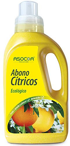 ASOCOA COA107 Abono Cítricos - ECO 1 litro, Amarillo, Cítricos - ECO