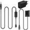 Raeisusp PD USB Typ-C Kabel + EN-EL15 EL15a MH-25 EP-5B Dummy Akku + PD-Adapter für Nikon Z7 Z6 Z5 D800 D850 D810 D7200 D7100 D7500