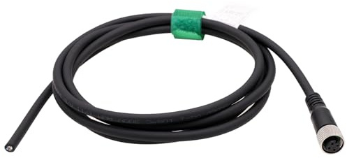 HangTon M12 A kodiert 4 Pin Buchse Aktor Sensor Signal Kabel zu blanken Draht für die industrielle Automation, Gerät Netzwerk Profibus 2m
