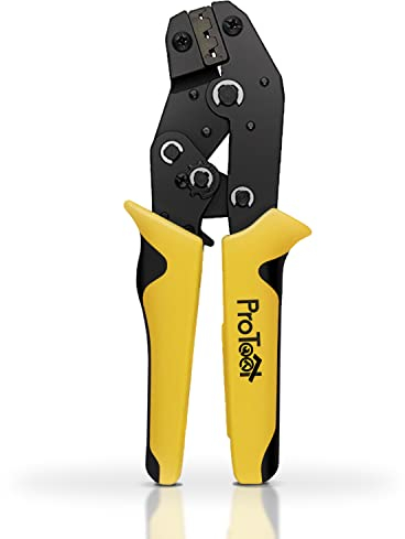 Pinza Crimpatrice Faston, Pinza per crimpare terminali elettrici faston, Pinza per Connettore 0.5-1.5 mm²