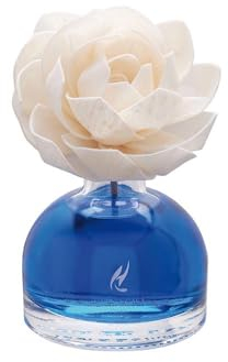 HYPNO CASA Diffusore di liquido profumato per ambiente con fiore - 100ml (Aria di Mare)