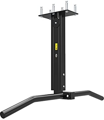 Klimmzugstangen Wandmontierte Decken-Klimmzugstange, höhenverstellbare Fitness-Reckstange aus Stahl, sichere Belastung 300 kg