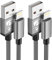2Pack 2M iPhone Charger Cable, MFi Certified Lightning Cable Nylon iPhone Charging Cable Fast Charging iphone Cable Lead for iPhone 14 13 12 11 XS XR X Pro Max Mini 8 7 6S 6 Plus 5S SE iPad AirPods