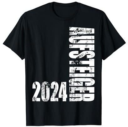 Aufsteiger 2024 vintage Motiv Aufstiegsfeier Mannschaft Fun T-Shirt