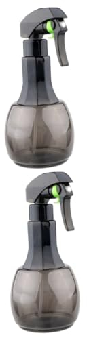 MAGICLULU 2pcs Hair Spray Bottle 400ml Auto Sprayer Empty Bottle Hairdressing Tool Haircut Sprayer Salon Accessory (grey)