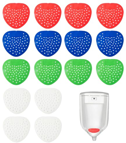 16 piezas Rejilla de Urinarios, Filtros de Urinario, Urinario Perfumado, Inserto de Urinario, Deja que Cada Urinario Mantenga su Fragancia, para Todos los Lugares Comerciales y Residencias
