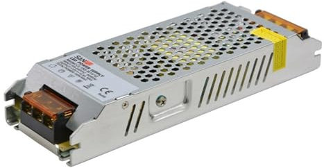 EAHWCXSD Unidad de Fuente de alimentación LED de 24 V, Transformador de iluminación de CA a CC de 150 W, 6 A, convertidor de Controlador de 24 voltios for Tira de luz LED de Interior