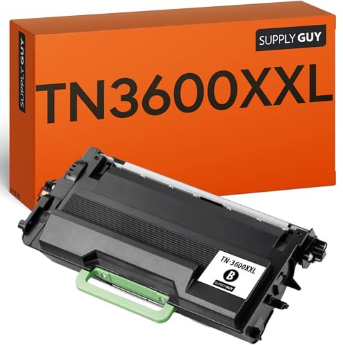 Supply Guy TN3600XXL TN 3600 XXL Toner kompatibel mit Brother TN-3600 XXL für MFC-L5710DW MFC-L5710DN HL-L5210DN HL-L5210DW HL-L5215DN HL-L6210DW HL-L6415DN Toner für MFC-L6710DW