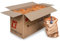 HEIZFUXX Anzündholz Blue 18cm 5dm3 x 10 Sack 50dm3 1 Paket Weichholz Anfeuerholz Anmachholz Brennholz Kaminholz Ofenholz Trocken Ofenfertig Paligo