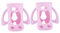 VICASKY 2pièces Housse Silicone Pour Biberon Pour Bébés Accessoire Pratique Et Pour Allaitement