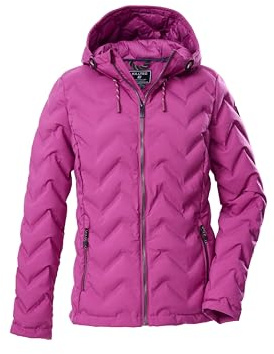Killtec Damen Kow 23 Wmn Qltd Jckt Steppjacke/Funktionsjacke in Daunenoptik mit Kapuze