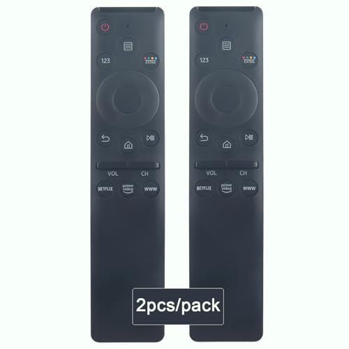 <2pcs/Pack> Replacement RemoteRM-L1593, Universal Remote Control Fit for Samsung 2016 2017 2018 2019 2020 LCD LED UHD QLED OLED Mini LED Smart TVs