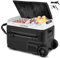 COSTWAY Kompressor Kühlbox 40L, elektrische Kühlbox mit 2 Kühlzonen, -20℃~20℃, USB Ladenanschluss, LED Anzeige, Mini Kühlschrank AC/DC für Autos, Büros Camping und Wohnheim, 45dB