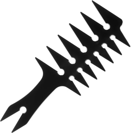 HJZHII Kamm Männer,Styling Kamm Männer,Haarkamm Männer Herrenhaarkamm Mit Breiter Stylingkamm Zahnung Professioneller Breite Zähne Slick Back Haarkamm Rat Tail Haarbürste Entwirrkamm Teasing Comb