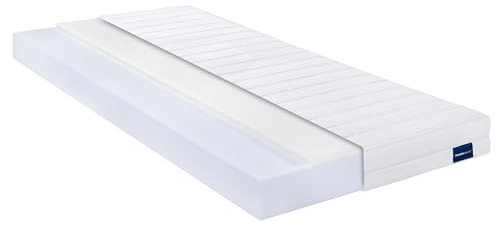 Traumnacht Easy Comfort Duo 7-Zonen Rollmatratze 120 x 200 cm | H3 & H4 | Ergonomisch & atmungsaktiv | Oeko-TEX Standard 100 | 11 cm Höhe | Antibakteriell | Deutscher Qualitätsstandard