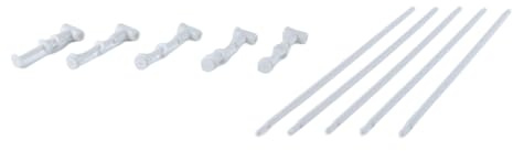 Orivin 30 Varillas De Repuesto Para Molinillos De Viento, Para Jardín, Manualidades, Proyectos De Molinos De Viento, Varillas De PVC.