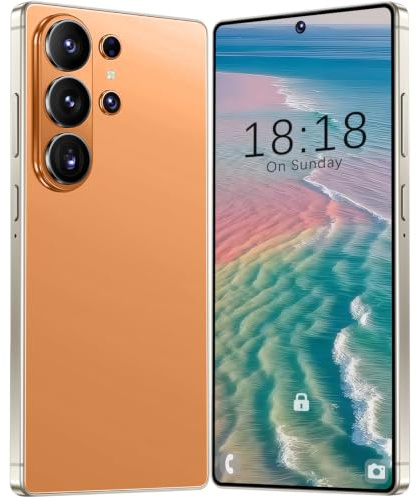 viqee 5G Smartphone 8+256GB, 6.9 HD, 6000mAh, 21+8MP, Dual SIM | 5G, Android 14, Simlockfrei, Face ID, OTG, Dual-SIM, ohne Vertrag, 6,9 Zoll HD-Display, 6000 mAh Akku, 21+8 MP Kamera