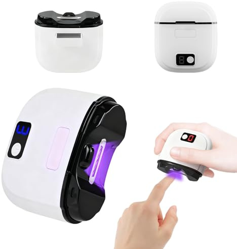 ONGNIUU Coupe Ongle Electrique 3 en 1, Coupe-Ongles Automatique Rechargeable par USB avec éclairage LED, Conception à Faible Bruit (<40 dB), Pour Bébés, Adultes, Personnes Âgées (Blanc)