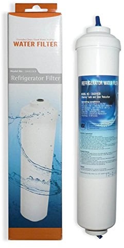 Microfilter DA2010CB - External Fridge Water Filter compatible with Samsung DA29-10105J - HAFEX/EXP / LG 5231JA2010B / Whirlpool Beko Haier Hotpoint Daewoo Rangemaster Refrigerator