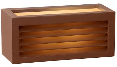 Lucide DIMO - Wall Light Outdoor - IP54 - Rust Brown