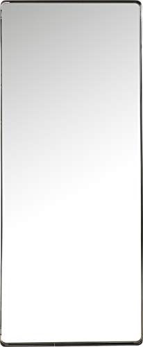 Kare Design Wandspiegel Ombra, Schwarz, 200x80 cm, rechteckiger Spiegel, Ganzkörperspiegel, Wandmontage, Wohnzimmer, Schlafzimmer, Flur