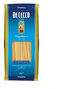 10x Pasta De Cecco 100% Italienisch Tripoline n. 3 Nudeln 500g