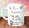 Mug Princesse personnalisé - Mug humoristique impression Recto/Verso - Mug princesse, mug make up, mug humour, cadeau humoristique, mug humour princesse