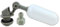 Finerfilters Adjustable Float Valve 1/4 for Reverse Osmosis, Aquariums, Hydroponics, Automatic Feeders (1 Pack)