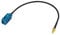 BINGFU Auto DAB Radio Antenne Adapterkabel, 15cm Fakra Z Buchse auf SMB Buchse Koaxial Pigtail Kabel Kompatibel mit Auto LKW SUV Sirius DAB Radio Stereo Receiver Tuner GPS Antenna Navigation System