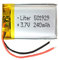 Akku 501929 LiPo 3.7V 240mAh 0.888Wh 1S 5C Liter Energy Battery Lithium Polymer Batterien Schutzplatine für Elektronik Wiederaufladbar - Nicht geeignet für Funksteuerung 31x19x5mm (240mAh|501929)