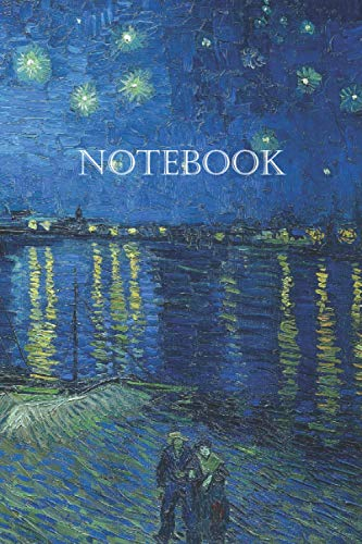 Notebook – Vincent van Gogh – Starry Night: 100-page notebook with artistic cover