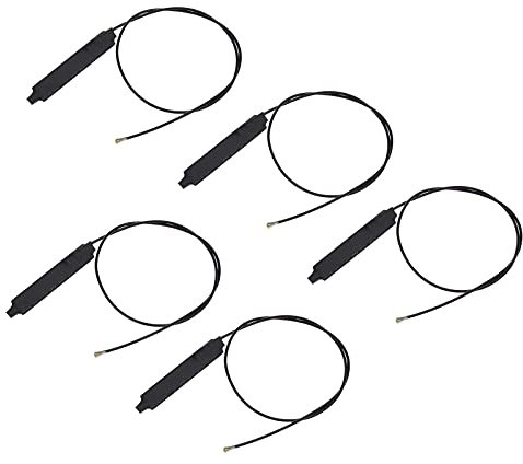 eMagTech 5X Câble d'antenne WiFi 2.4G 5G IPEX MHF4 28cm pour Signal Réseau 3G 4G LTE WCDMA pour Carte NGFF Intel 7260 7265 3160 8260 17265 18265