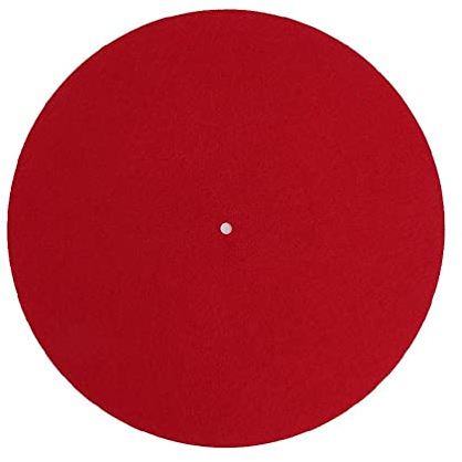 Hero-s - Tappetino per giradischi in feltro per audiofili, 3 mm, per giradischi in vinile, anti-vibrazioni, durevole, antistatico, migliora l'esperienza audio