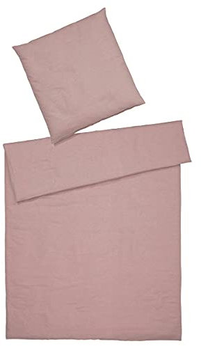 elegante Halbleinen Bettwäsche Breezee Blush