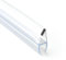 Seiletech.de Magnetdichtung UM02 | 2 m | Dichtung für 6mm 7mm 8mm Glastür | Transparent | Wasserabweisprofil | Duschabdichtung | Duschwand | mit Gummilippe | Schwallschutz | Duschdichtung