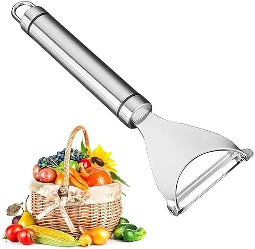 SHANGMAOYO Pelador de patatas de acero inoxidable pelador de verduras pelador multifuncional peladores para cocina verduras frutas