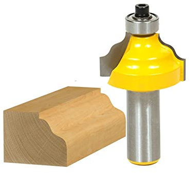 1/2 Shank Wavy Edge Molding Router Bit C3 Carbide Tipped Wood Cutting Tool Woodworking Router Bits