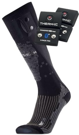 Therm-ic PowerSock Set Heat Fusion Uni + SPack 700 Bluetooth (35.0 - 38.0, schwarz)
