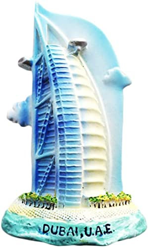 Dubai U.A.E Burj Al Arab Dubai Magnet Kühlschrank Kühlschrank Magnet Dekoration Aufkleber Souvenir Harz Handwerk Küche Whiteboard