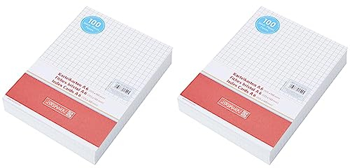 Karteikarte A6 kar ws 100St (Packung mit 2)