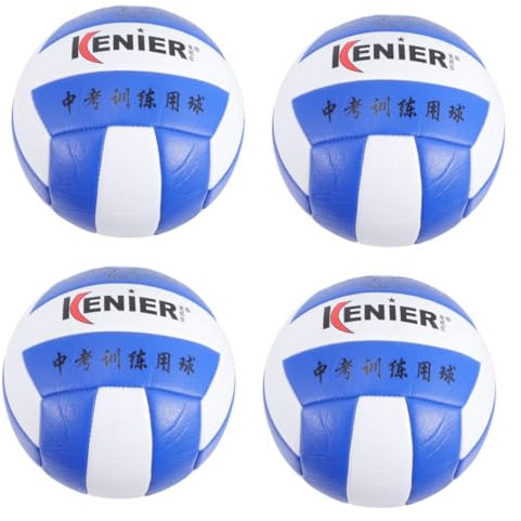 Toddmomy 4 Stück Volleyball Jumbo-wasserspielball Outdoor-spielball Riesiger Wasserball Poolspielzeugball Aufblasbarer Jumbo-Ball Aufblasbarer Vinylball Riese PVC Ausrüstung Kind