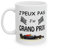 Mug Formule 1 - J'peux pas j'ai grand prix - Tasse originale en céramique - Plusieurs modèles (Modèle 3)