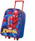 Quickdraw Supplies Boys Kids Spiderman Standard Folding Trolley Hand Luggage Bag Backpack for School Travel Holidays Suitcase Carrier