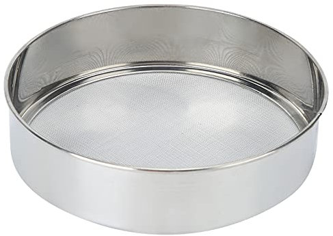 Edelstahl-Mehlsieb-Set, Backwerkzeug, Küchenzubehör für Flauschiges Mehl, Robuste Qualität, 6-teilig