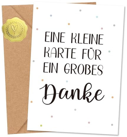 Sugeru A6 Dankeskarten | Drücke Meinen Aufrichtigen Dank aus - Danke,Karte Danke für die Person, der Sie am Meisten Danken Möchten für Freunde, Lehrer, Kollegen (Ⅳ)