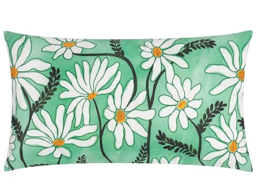furn. Wylder Nature Daisy Fields Printed Outdoor Cushion Cover - Multicolour - 30x50cm