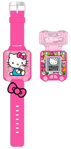 Kids Licensing Digitale Automatikuhr für Mädchen mit Kunststoffarmband GEN4148, Hello Kitty