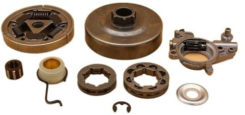 XEBRAD Clutch Drum 3/8 7T 8T Sprocket Rim Oil Pump Worm Gear, for, MS361 MS 361 Chainsaw Spare Part 1128 007 1000 Lawn Mower Clutch