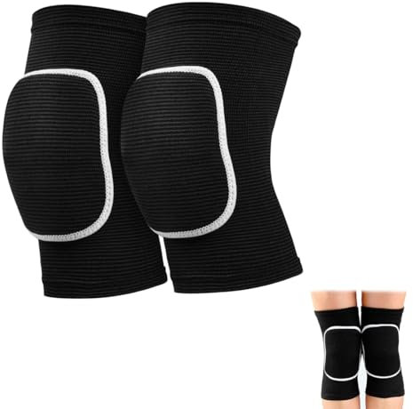 KYLOS Ginocchiere Sportive - Protezione Traspirante ed Elastica per Pallavolo, Pallamano e Mountain Bike - Taglia M - Ideale per Sport Indoor e Outdoor - Comfort e Sicurezza Garantita