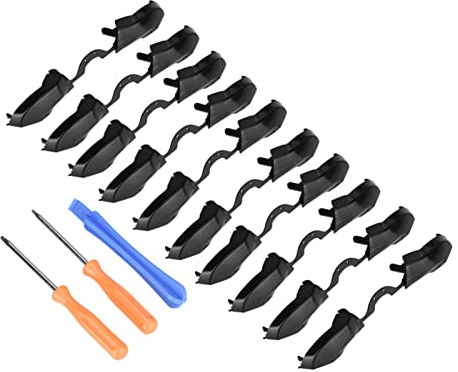 Fyearfly Xbox One Elite Stoßstangen-Tasten-Set, Ersatz mit Schraubendreher, einfache Installation